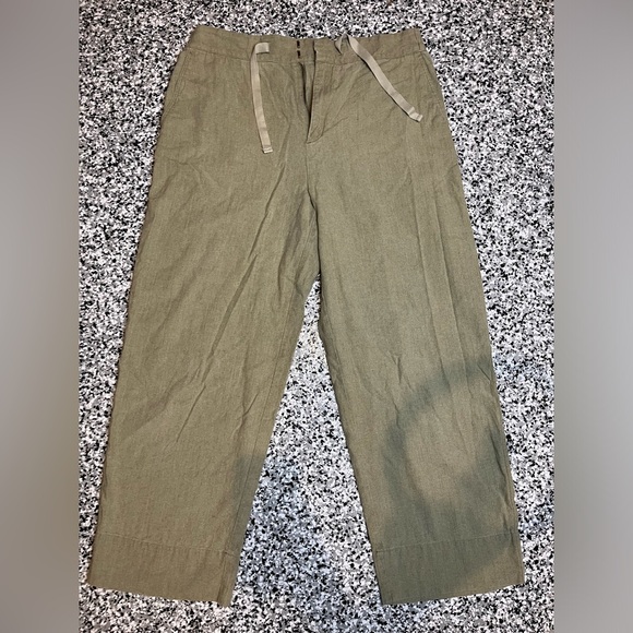 Soeur Olive Green Casual Pants - Picture 2 of 4